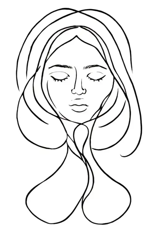 bipolar disorder for women tattoo design idea