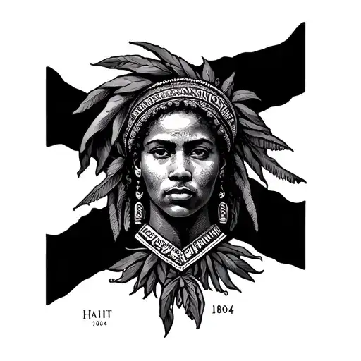 Haiti 1804 inside tattoo design idea