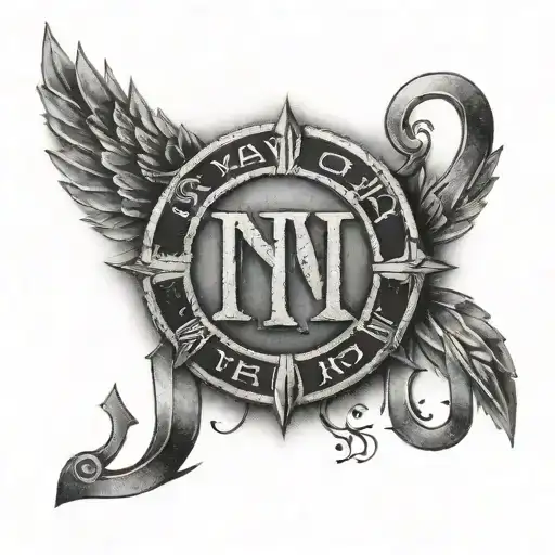 1987 Roman Numerals tattoo design idea