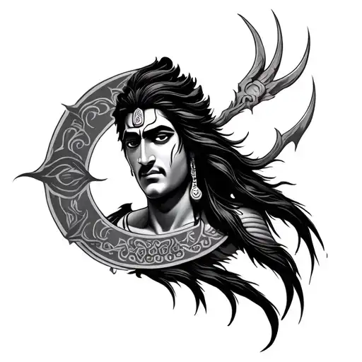 Shiva Rudra tattoo design idea