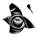 Crayon tattoo design idea