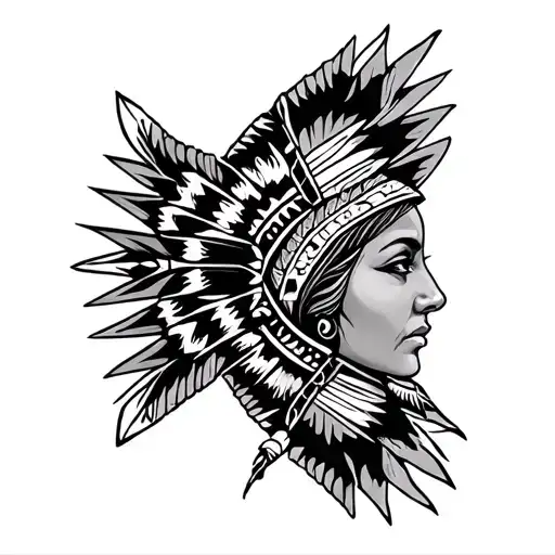 Navajo diet tattoo design idea