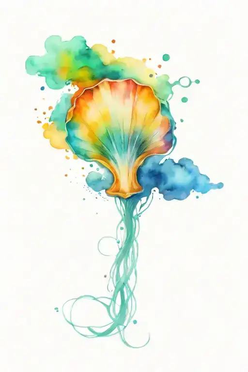 sleeve to anxiety, depression, ptsd.  psilocybin.  shell of a person.  we are slaves to our mental thoughts tattoo design idea