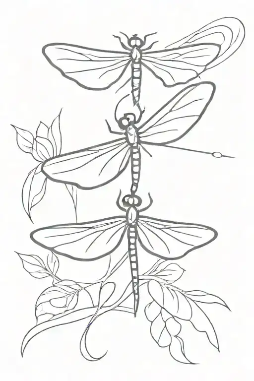 "godspeed" and a dragonfly tattoo design idea