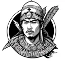 Filipino warrior Nurse Male tattoo design idea