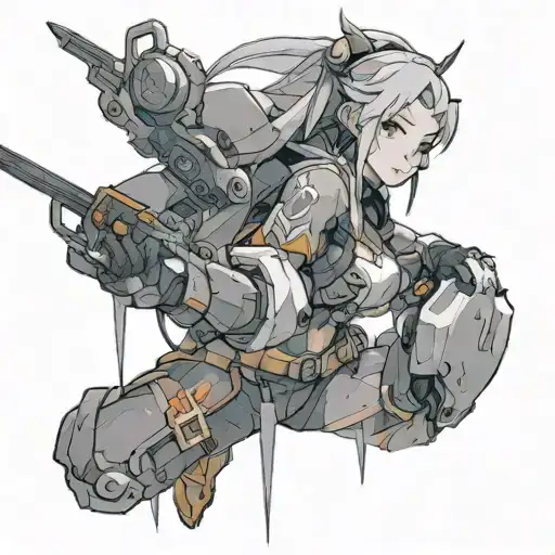 I need to make a tribute to a deceased friend named Stigma who is related to Ashe from Overwatch that is detailed tattoo design idea