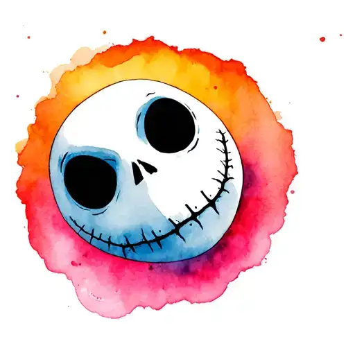 jack skellington tattoo design idea