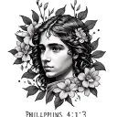 Philippians 4:13 tattoo design idea