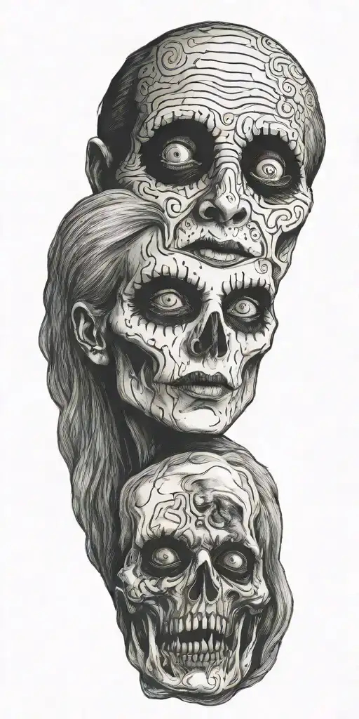 carnival of souls tattoo design idea