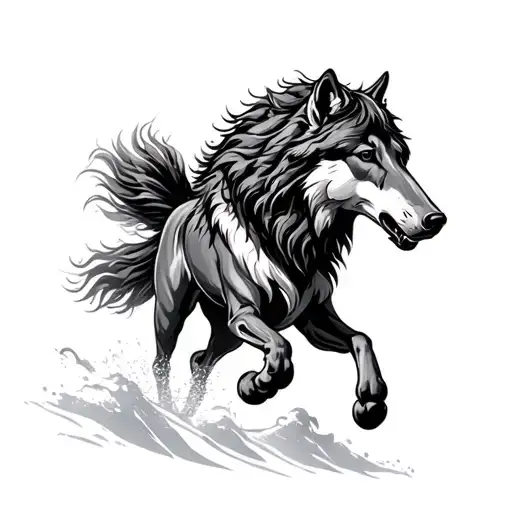 	1.	Howling Wolf or Running Wild Horse – the ultimate representation of freedom and raw, unfiltered instinct. A wolf how tattoo design idea