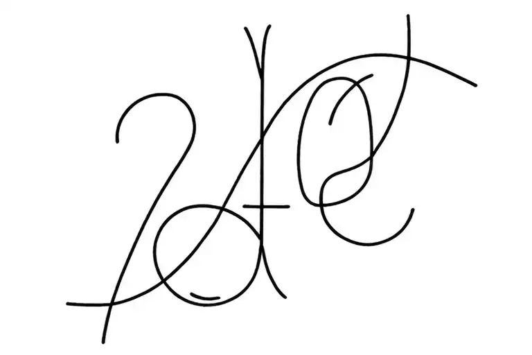 Sixteen April Twenty-four tattoo design idea