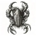 Cincinnati Scorpion Melissa 1983 tattoo design idea