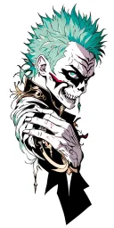 hisoka hunter x hunter tattoo design idea