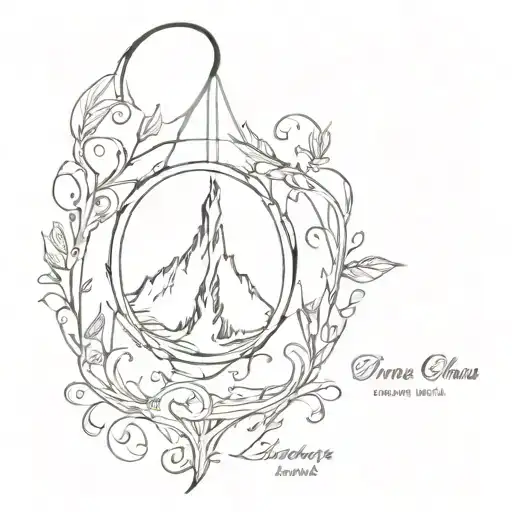 Based on series "Throne of Glass" and MUST incorporate the quote "Once upon a time in a land long since burned to ash.." tattoo design idea