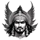 Mahabharat tattoo design idea