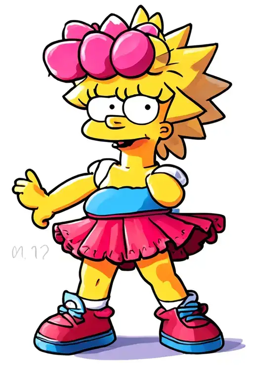 Lisa Simpson tattoo design idea