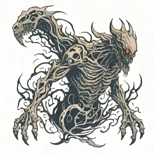 igris Solo leveling tattoo design idea