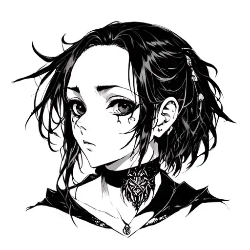 Beelzebub Anime tattoo design idea