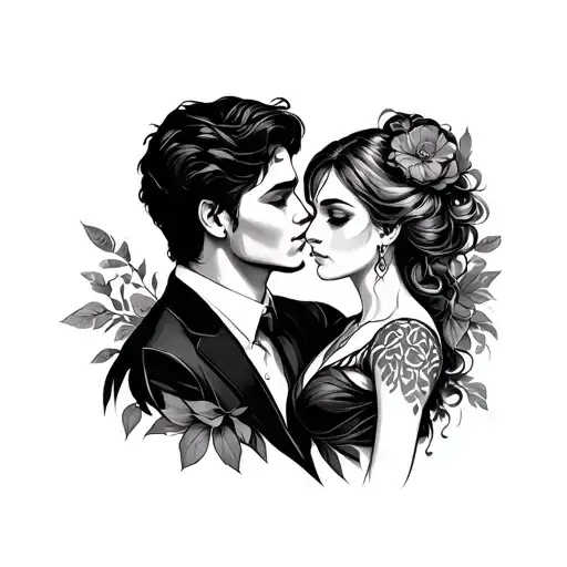 couples tattoo tattoo design idea