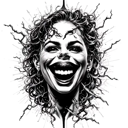 Automotive Dance-Electricity-The 555-The Smile-The Consciousness- The Lie tattoo design idea