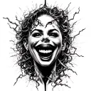 Automotive Dance-Electricity-The 555-The Smile-The Consciousness- The Lie tattoo design idea