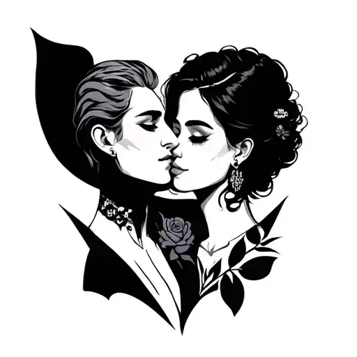 finger tattoo for couples  tattoo design idea