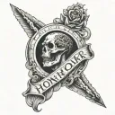 Honor tattoo design idea