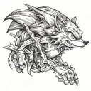 sonic com nome Jhonatan  tattoo design idea