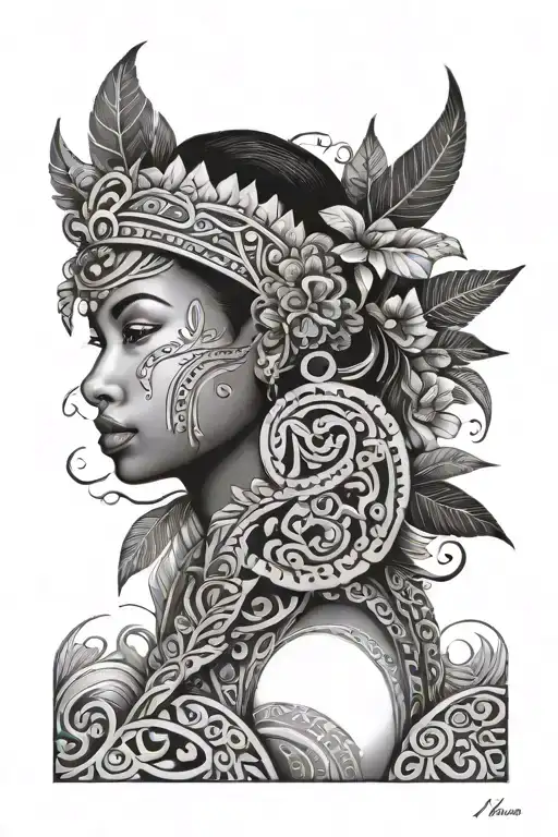 Fijian tattoo design idea