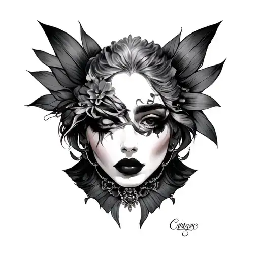 Choker tattoo design idea