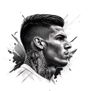 cr7 tattoo design idea