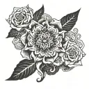 drug addiction recovery tattoo design idea