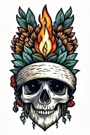 four elements tattoo design idea