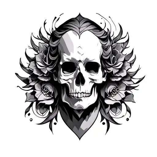 ten head arm band tattoo tattoo design idea