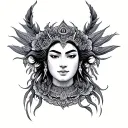 Tibetan tattoo design idea