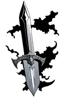 Maximus gladiator sword tattoo design idea