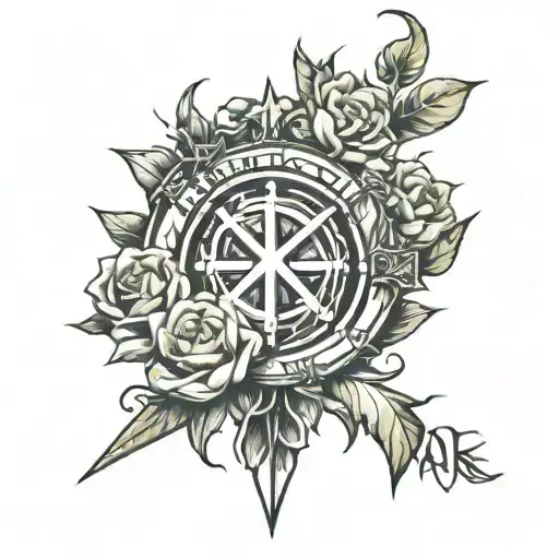 if you want peace, prepare for war tattoo design idea