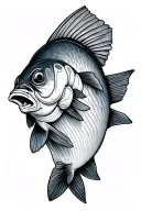 Sardine tattoo design idea