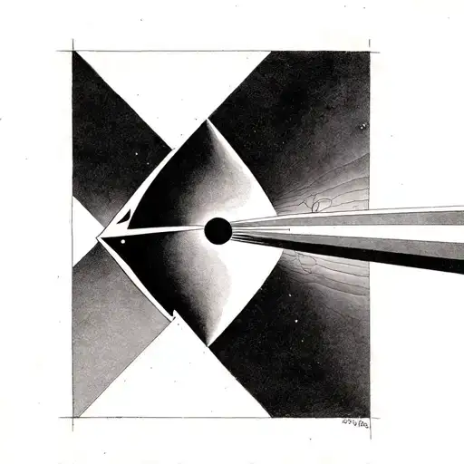 Dark Side of the Moon tattoo design idea