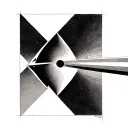 Dark Side of the Moon tattoo design idea