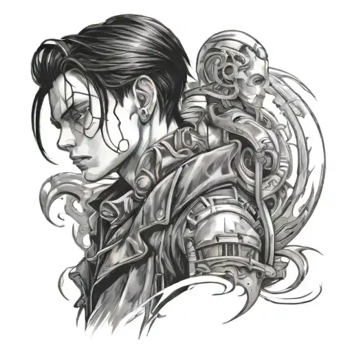 Levi Ackerman tattoo design idea