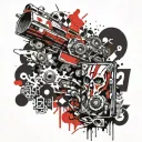 Borderlands 2 tattoo design idea