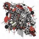 Borderlands 2 tattoo design idea