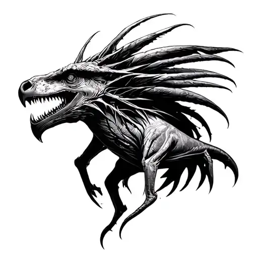Evolution tattoo design idea