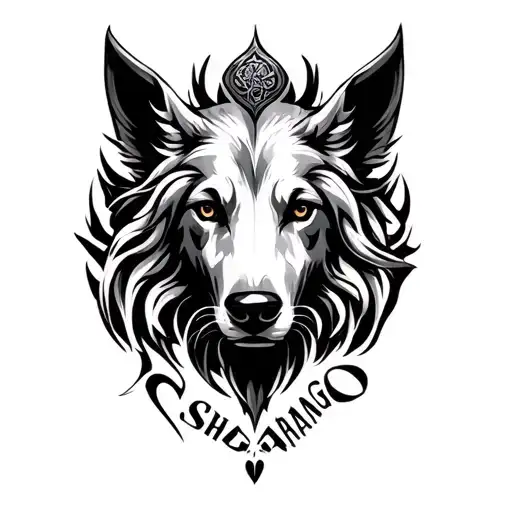 I would like to create a tattoo that would incorporate my husband name Shango that represents loyalty respect and love I tattoo design idea