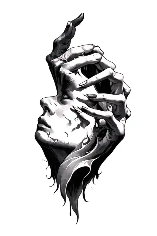 breaking free from mental health tattoo design idea