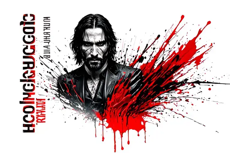 "Consequences " John Wick tattoo design idea