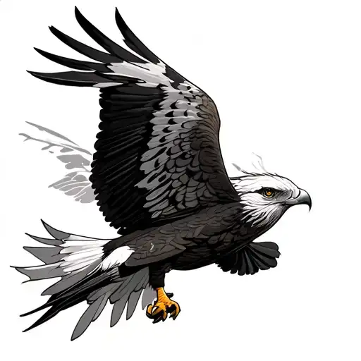 Red Kite tattoo design idea