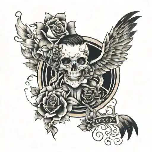 incase you dont live forever lyrics incorporated tattoo design idea