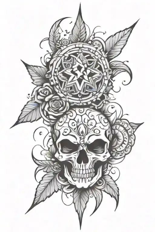 shop with adhd tattoo design idea